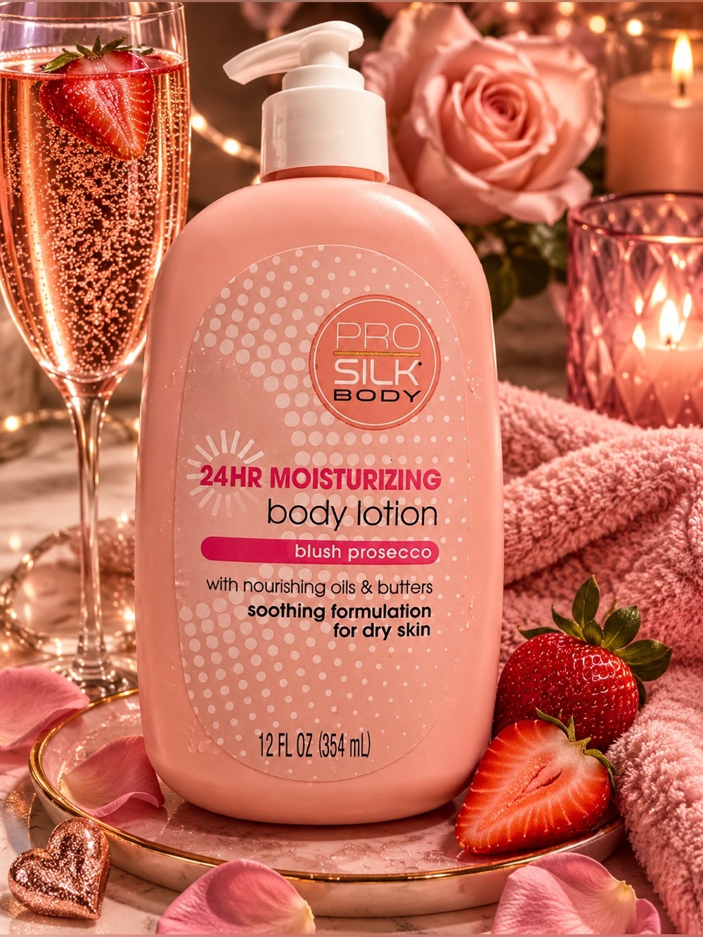 24HR Moisturizing Body Lotion - Blush Prosecco